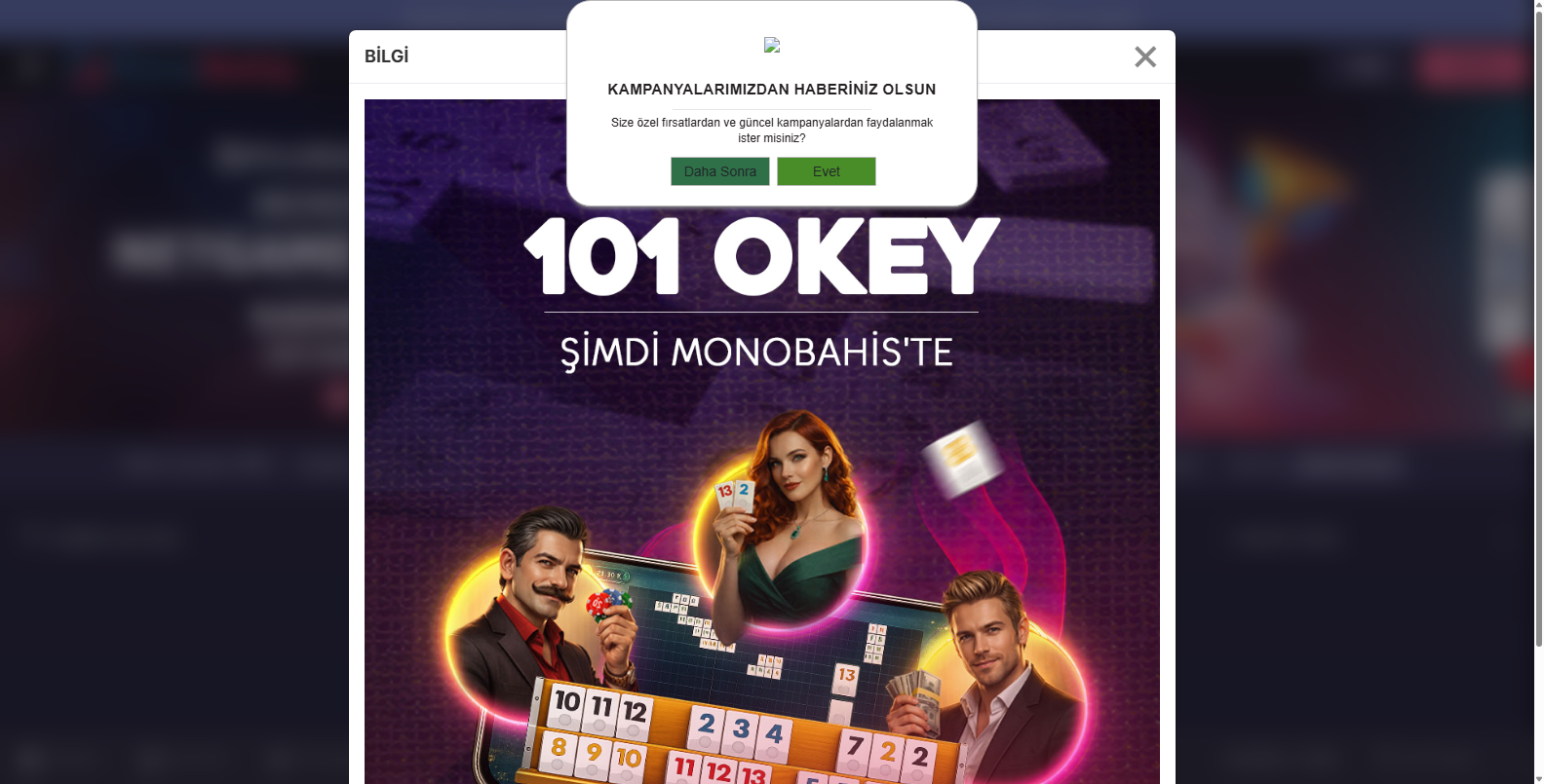 Monobahis Şikayet