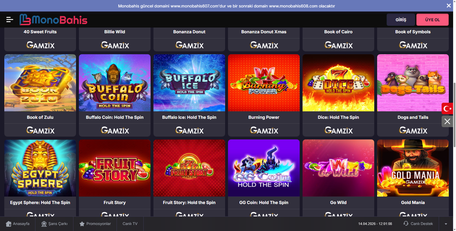 Monobahis Canlı Bahis Sitesi Giriş