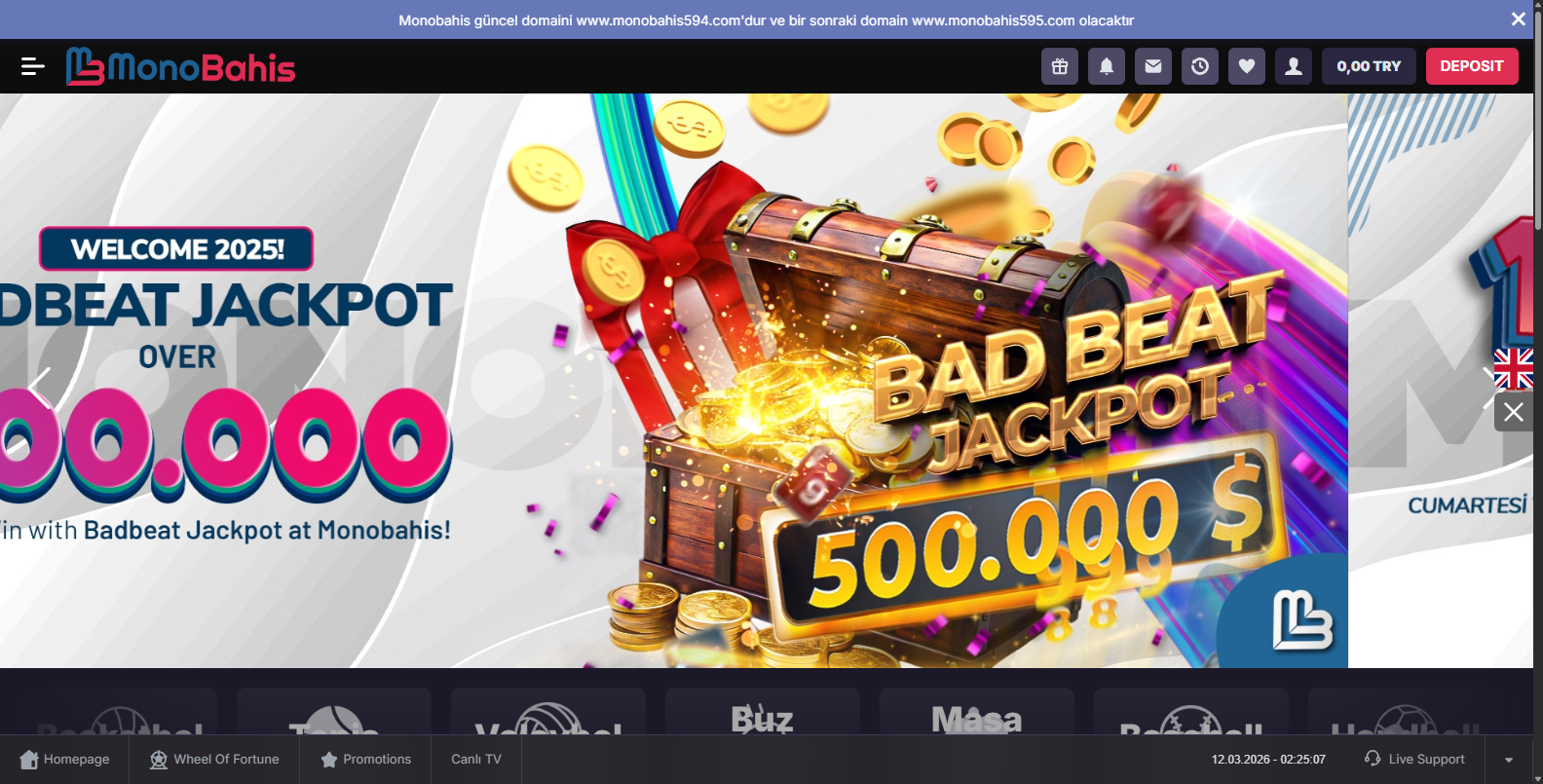 Monobahis Bahislere Giriş